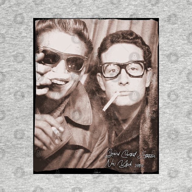 Jennings and Holly // Photo Booth New York City 1959 by darklordpug